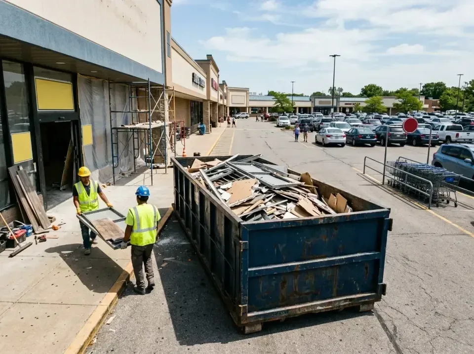 retail-store-renovation-debris-003 — frequently asked questions, Roll-off Dumpster Rentals in Apache Junction, AZ